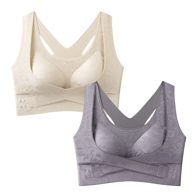 📢📢Last Week Promotion 50% OFF！🥳2026 HOT SALE🥳💞50K+ SOLD!✨ 💝Criss-Cross Lift & Sculpt Comfort Bra