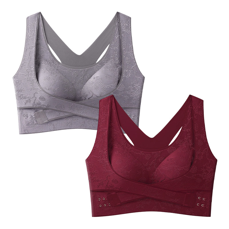 📢📢Last Week Promotion 50% OFF！🥳2026 HOT SALE🥳💞50K+ SOLD!✨ 💝Criss-Cross Lift & Sculpt Comfort Bra