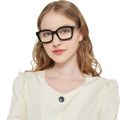 🎉 2026 Sale 50% Off — Over 47,200 Sold!🕶️ Retro Square Anti‑Blue Light Glasses