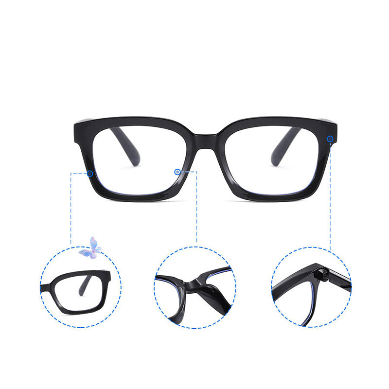🎉 2026 Sale 50% Off — Over 47,200 Sold!🕶️ Retro Square Anti‑Blue Light Glasses