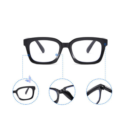 🎉 2026 Sale 50% Off — Over 47,200 Sold!🕶️ Retro Square Anti‑Blue Light Glasses