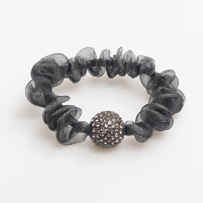 ⏳Time-Limited Special⏰ Elegant Rhinestone Mesh Hair Ties