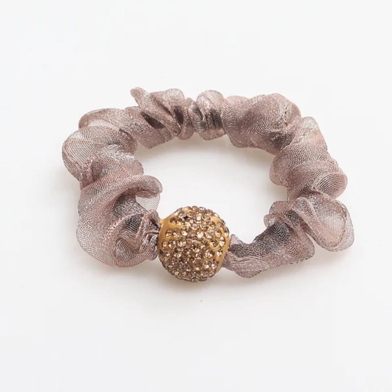 ⏳Time-Limited Special⏰ Elegant Rhinestone Mesh Hair Ties