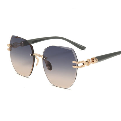 🥳2026 HOT SALE🥳💞50K+ SOLD!  Statement Rimless Sunglasses