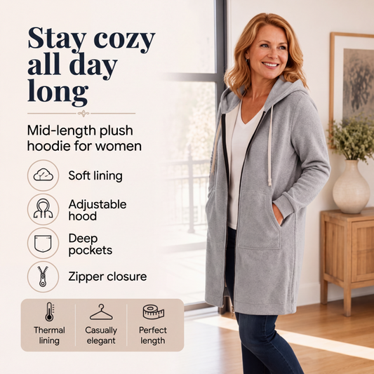 📢📢This Week's Special Price:$29.99!!🔥🔥✨ Women's Zip-Up Fleece Hoodies