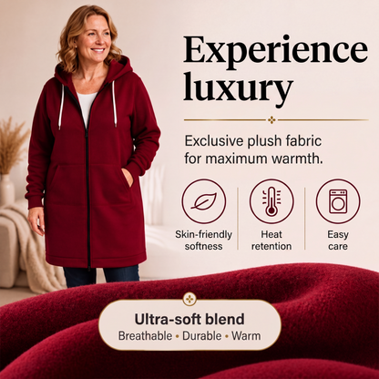 📢📢This Week's Special Price:$29.99!!🔥🔥✨ Women's Zip-Up Fleece Hoodies