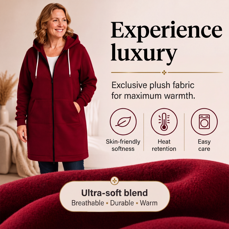 📢📢This Week's Special Price:$29.99!!🔥✨ Women's Zip-Up Fleece Hoodies