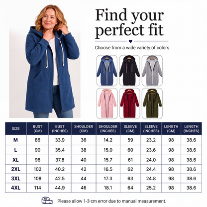 📢📢This Week's Special Price:$29.99!!🔥✨ Women's Zip-Up Fleece Hoodies