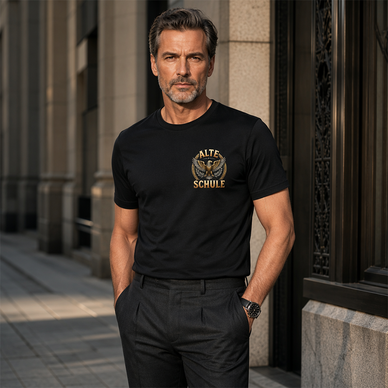 🎁2026 New Arrivals💥 Men's Printed Crew Neck Short Sleeve T-Shirt