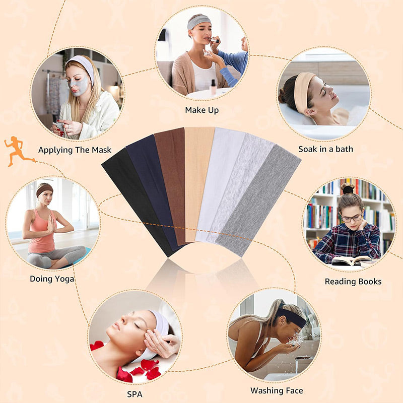 🥳2026 HOT SALE🥳💞Elastic Non-Slip Solid Color Headband
