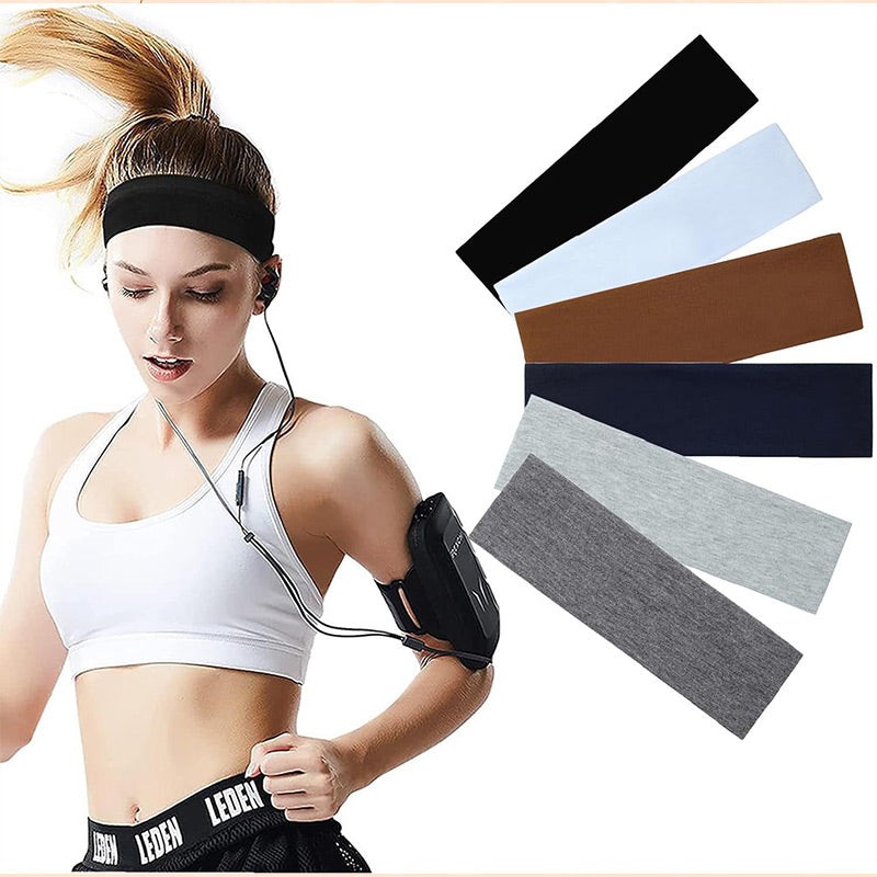 🥳2026 HOT SALE🥳💞Elastic Non-Slip Solid Color Headband