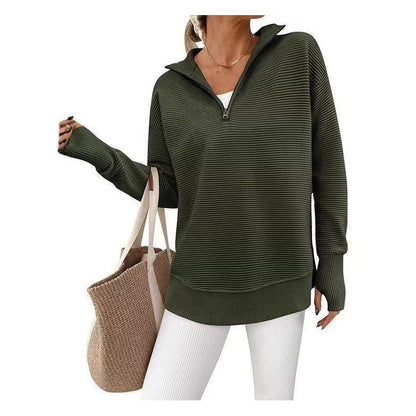 🔥2026 Bestseller 🔥50K+ SOLD!👕Women's Quarter Zip Pullover Sweater