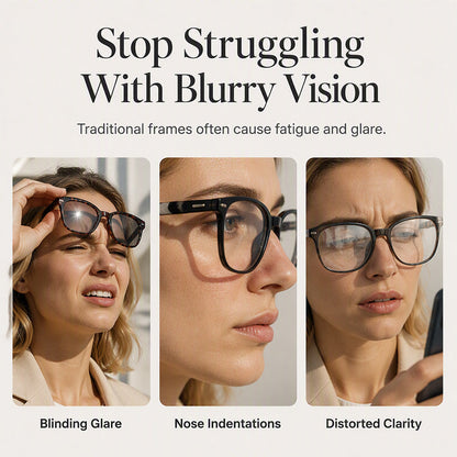 🕶️ -50% OFF! ✨ Women's Rimless Square Sunglasses – HD UV400 Resin & Metal – Oversized Design with Decorative Pearls for a Chic Urban Look 💎