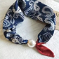 🌸No-Tie Magnetic Pearl Clasp Soft Scarf💟Everyday Versatile Pieces