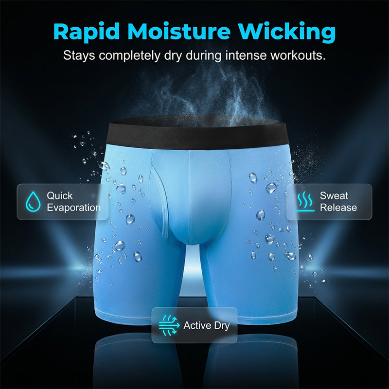 📢📢2026 HOT SALE !!🔥 Men's Breathable Quick-Dry Boxer Briefs