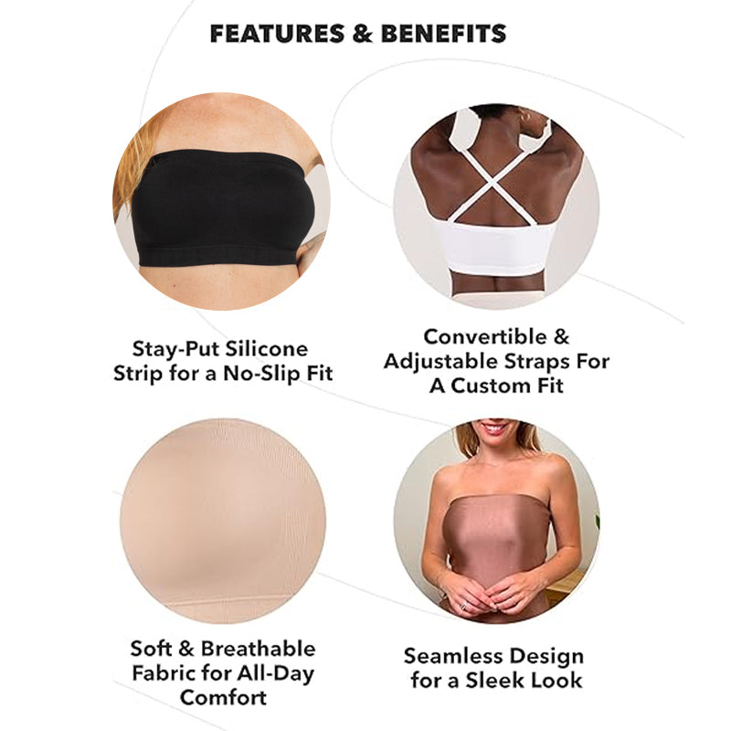 🥳2026 HOT SALE🥳💞Wireless Removable Strap Bra for Women