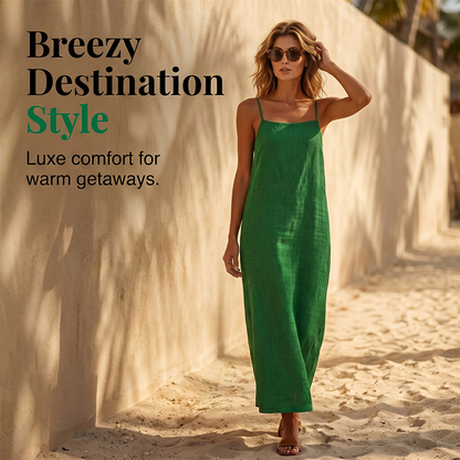 🥳2026 HOT SALE🥳💞Women's Casual Solid Color Slip Dress