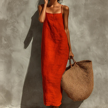 🥳2026 HOT SALE🥳💞Women's Casual Solid Color Slip Dress