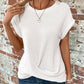 👗 50% OFF RIGHT NOW! 🦇 Women's summer T-shirt with crocheted batwing sleeves – Boho crochet, airy sleeves, and lightweight fabric – Perfect for warm days and a relaxed style ☀️