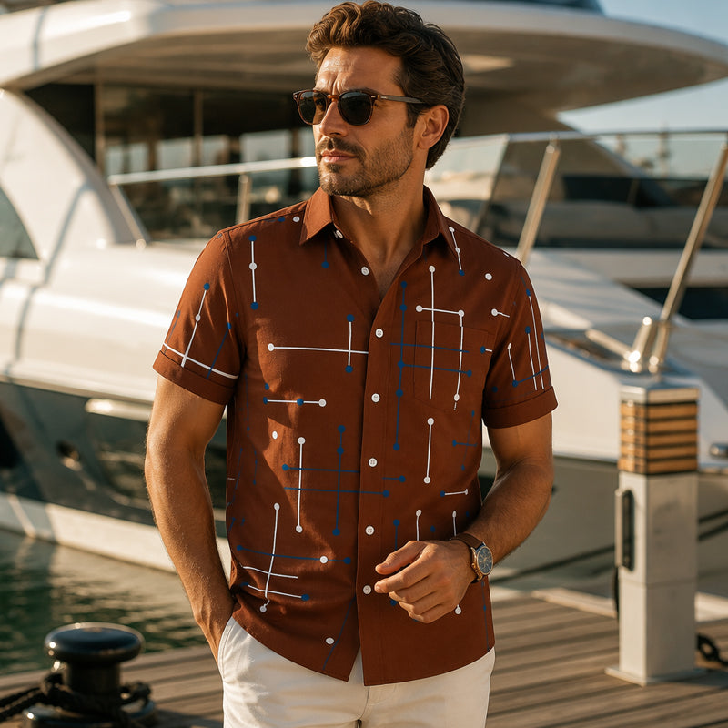 🔥2026 Bestseller  50% 0FF!!🔥Men's Relaxed Fit Button Down Shirt