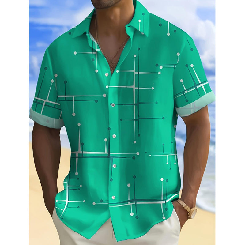 🔥2026 Bestseller  50% 0FF!!🔥Men's Relaxed Fit Button Down Shirt
