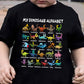 🔥2026 Bestseller🔥Kids Dinosaur Alphabet Graphic T-Shirt