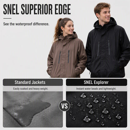 📢📢2026 HOT SALE FREE SHIPPING!!🔥Windproof Hooded Cargo Jacket Waterproof Outdoor Streetwear Coat