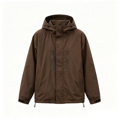 📢📢2026 HOT SALE FREE SHIPPING!!🔥Windproof Hooded Cargo Jacket Waterproof Outdoor Streetwear Coat