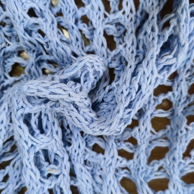 Women’s Casual Solid Color Crochet Knit Top