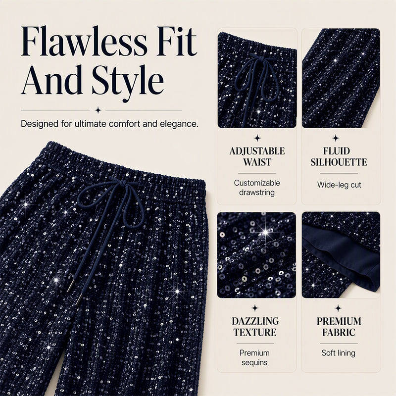 🛍️New Arrivals & Special Offer 👖Women's Elastic Waist Straight-Leg Pants