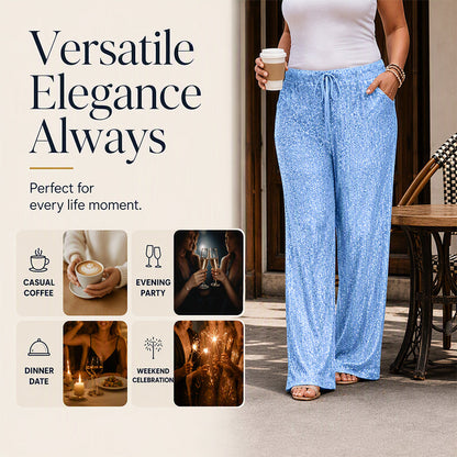 🛍️New Arrivals & Special Offer 👖Women's Elastic Waist Straight-Leg Pants