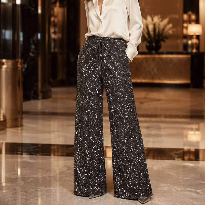 🛍️New Arrivals & Special Offer 👖Women's Elastic Waist Straight-Leg Pants