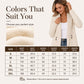 🔥 2026 Fresh Drops | Flat 50% OFF Today! 💸Women's Casual Double-Breasted Knit Cardigan