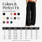 💥 Flash Sale! 2026 New Arrivals 50% OFF 🏃‍♀️Women's Elastic Waist Wide-Leg Pants