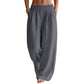 💥 Flash Sale! 2026 New Arrivals 50% OFF 🏃‍♀️Women's Elastic Waist Wide-Leg Pants