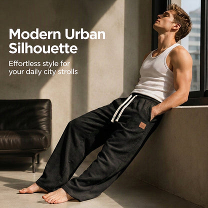 🚨 2026 New Arrivals | 50% OFF & FREE SHIPPING!  🛍️ Men's Casual Wide Leg Sweatpants-Soft Fabric,Relaxed Fit, Adjustable Waist