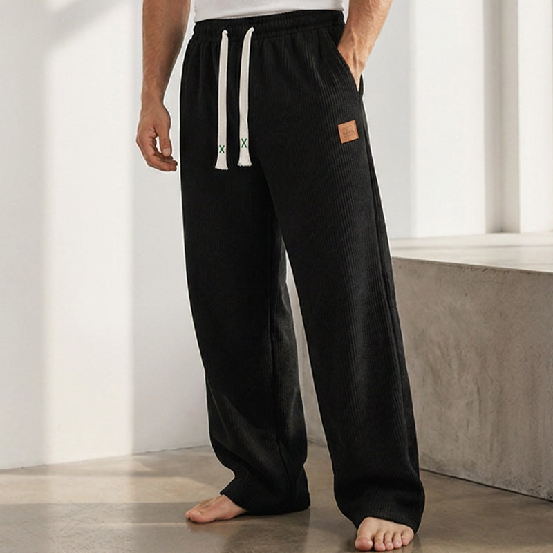 🚨 2026 New Arrivals | 50% OFF & FREE SHIPPING!  🛍️ Men's Casual Wide Leg Sweatpants-Soft Fabric,Relaxed Fit, Adjustable Waist