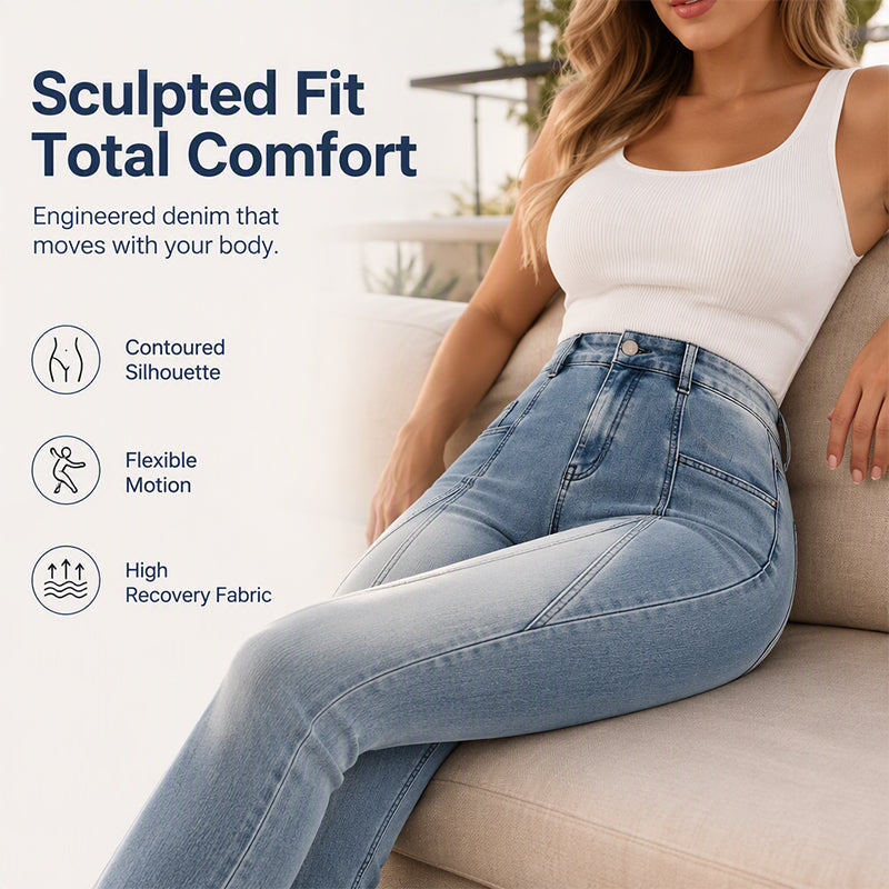 🎁New Arrivals 55% OFF💥Women's High Waisted Slimming Skinny Jeans