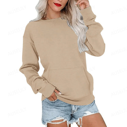 🥳2026 HOT SALE🥳💞Women's Casual Oversized Crewneck Sweatshirt