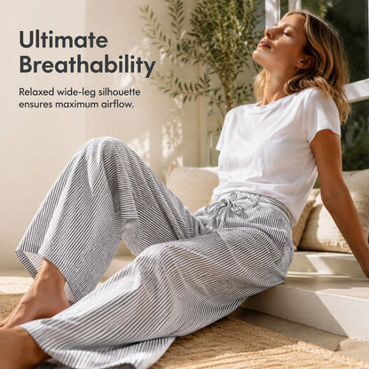 📢📢2026 HOT SALE FREE SHIPPING!!🔥Women’s Wide Leg Striped Pants