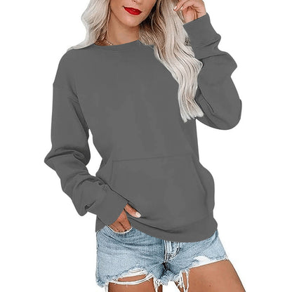 🥳2026 HOT SALE🥳💞Women's Casual Oversized Crewneck Sweatshirt