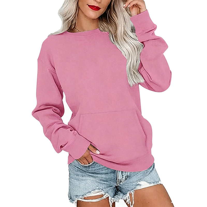 🥳2026 HOT SALE🥳💞Women's Casual Oversized Crewneck Sweatshirt