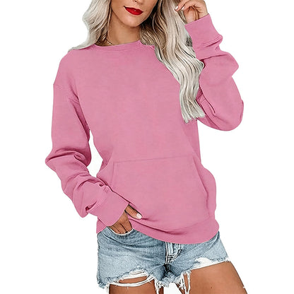 🥳2026 HOT SALE🥳💞Women's Casual Oversized Crewneck Sweatshirt
