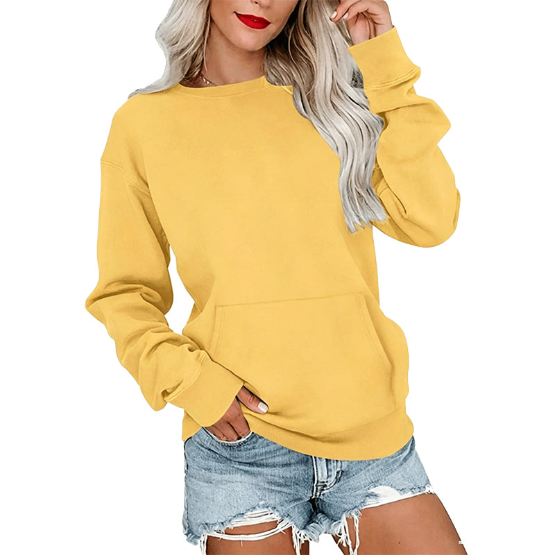 🥳2026 HOT SALE🥳💞Women's Casual Oversized Crewneck Sweatshirt