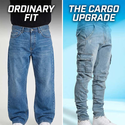 🔥2026 Bestseller Free Shipping🔥Slim Fit Denim Cargo Pants