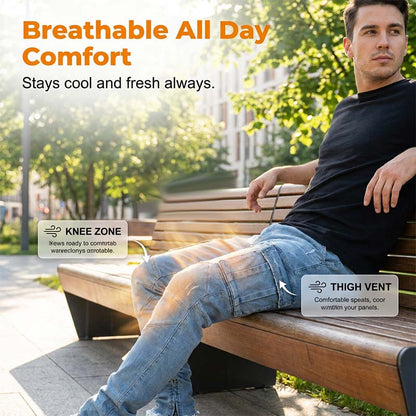 🔥2026 Bestseller Free Shipping🔥Slim Fit Denim Cargo Pants