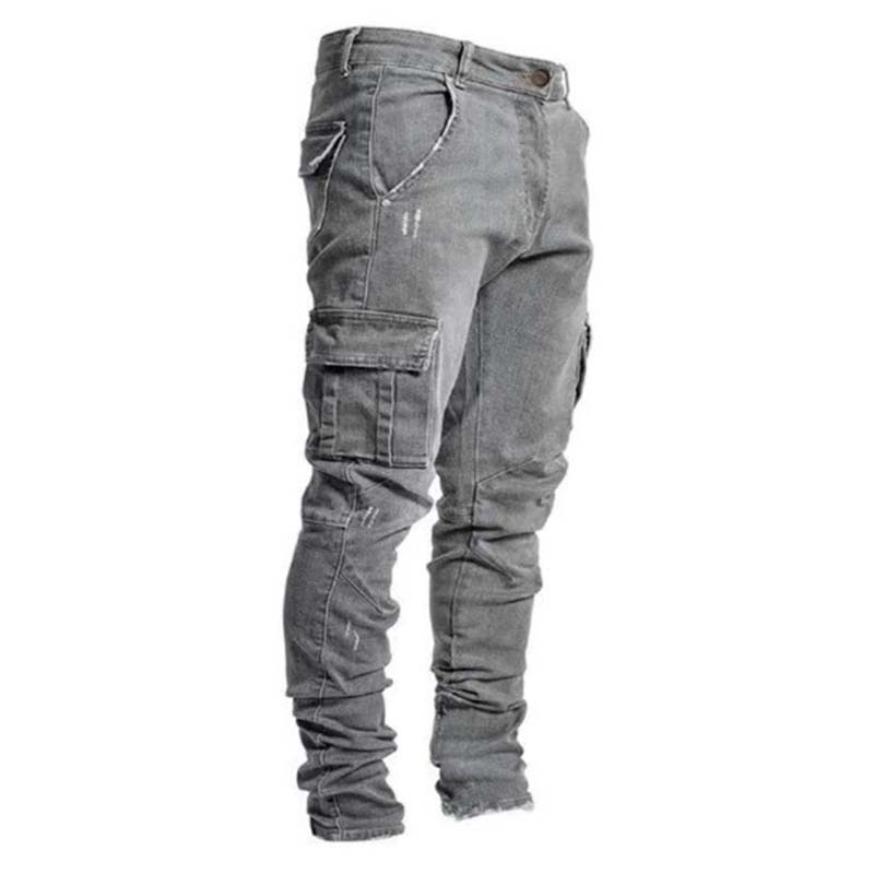 🔥2026 Bestseller Free Shipping🔥Slim Fit Denim Cargo Pants