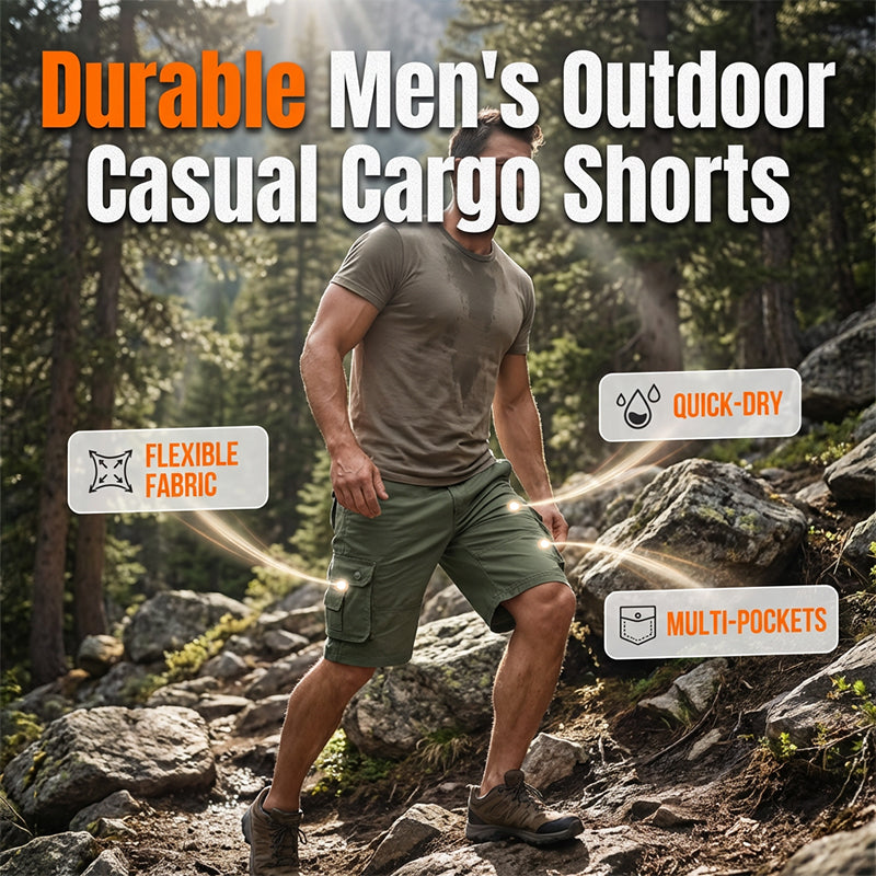 📢📢2026 HOT SALE !!🔥Men's Outdoor Casual Cargo Shorts