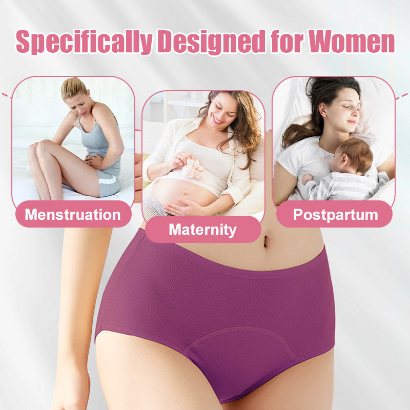 🥳2026 HOT SALE🥳💞Women's High Waist Leak Proof Panties for Menstruation