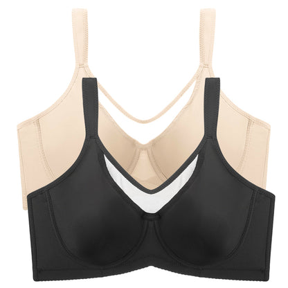 🥳2026 HOT SALE🥳💞Women's Elegant Sheer Full Coverage Plus Size Bra